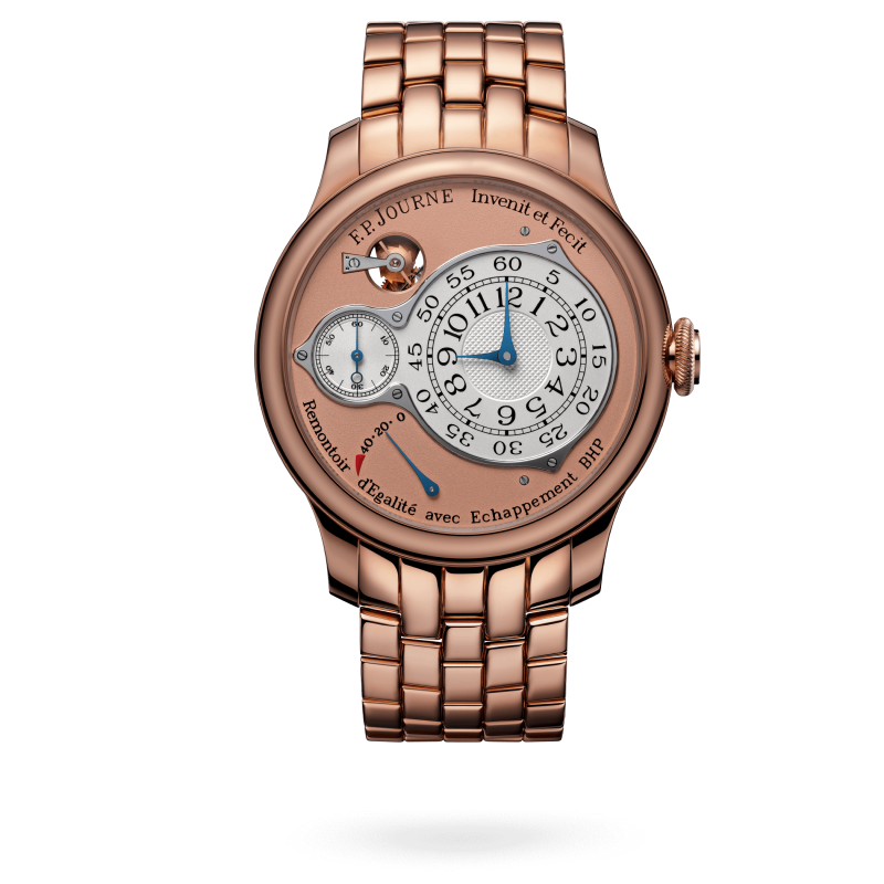 F.P. Journe Chronomètre Optimum Rose Gold 40 MM - Rose Gold Bracelet - Silver Dial - Chronomètre Optimum nyc watcher nyc watches