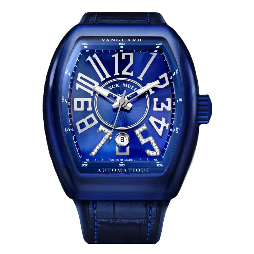 Franck Muller Vanguard Israel 75th Anniversary - 41 MM - Titanium - Blue Dial - V41SCDTTTBLBC