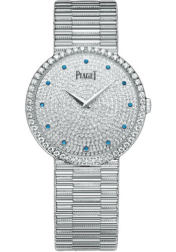 Piaget Altiplano - White Gold 34 MM - White Gold Bracelet - Diamond Bezel - Diamond Dial - G0A37047