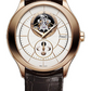 Piaget Gouverneur Tourbillon  - Rose Gold 43 MM - Brown Leather Strap - Silvered Dial - G0A37114