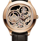 Piaget Polo - Rose Gold 46.5 MM - Brown Leather Strap - Skeleton Dial - G0A40042