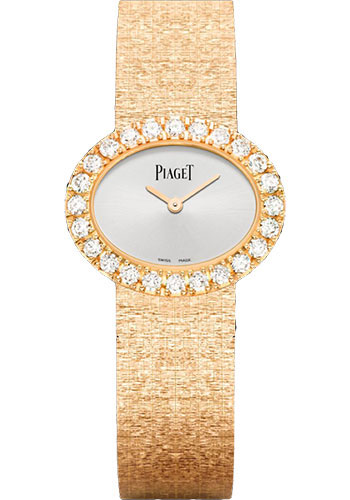 Piaget Altiplano Traditional - Rose Gold 27 x 22 MM - Rose Gold Bracelet - Diamond Bezel - Silvered Dial - G0A40212