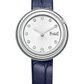 Piaget Possession - Stainless Steel 29 MM - Blue Leather Strap - Silvered Dial - G0A43080