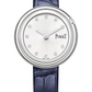 Piaget Possession - Stainless Steel 34 MM - Blue Leather Strap - Silvered Dial - G0A43090