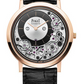 Piaget Altiplano - Rose Gold 41 MM - Black Leather Strap - Black Off-Center Dial - G0A43120