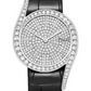 Piaget Limelight Gala - White Gold 32 MM - Black Leather Strap - Diamond Bezel - Diamond Paved Dial - G0A43362