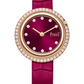 Piaget Possession - Rose Gold 29 MM - Pink Leather Strap - Diamond Bezel - Pink Dial - G0A44086