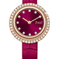 Piaget Possession - Rose Gold 34 MM - Pink Leather Strap - Diamond Bezel - Pink Dial - G0A44096