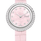 Piaget Possession - White Gold 34 MM - Pink Leather Strap - Diamond Bezel - Pink Dial - G0A45074