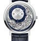 Piaget Altiplano - White Gold 41 MM - Blue Leather Strap - Blue Skeleton Dial - G0A45123