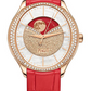 Piaget Limelight Stella - Rose Gold 36 MM - Red Leather Strap - Diamond Bezel - Oval Dial - G0A45124