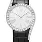 Piaget Limelight Gala - White Gold 32 MM - Black Leather Strap - Diamond Bezel - Silvered Dial - G0A45360