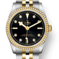 Tudor Black Bay 31 S&G - 31 MM - Steel & Yellow Gold - Diamond Bezel - Black Diamond Dial - M79613-0005