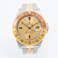 Rolex GMT-Master II - 40MM - Steel & Yellow Gold - Champagne Serti Dial - 16713chsj