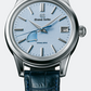 Grand Seiko - Ellegance - 40 MM - Stainless Steel - Light Blue "Snowflake" Dial - Leather Bracelet - SBGA407