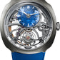 H. Moser & Cie Streamliner Cylindrical Tourbillon Alpine - Limited Edition - Stainless Steel 42 MM - Skeleton Dial - 6811-1200