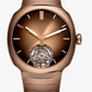 H. Moser & Cie Streamliner Tourbillon Pierre Gasly Rose Gold 40 MM - Chocolate Fumé Dial - 6805-0401