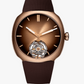H. Moser & Cie Streamliner Tourbillon Pierre Gasly Rose Gold 40 MM - Chocolate Fumé Dial - &nbsp;6805-0410
