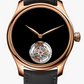 H. Moser & Cie Endeavour Tourbillon - 40 MM - Rose Gold - Black Dial - Leather Bracelet - 1804-0403