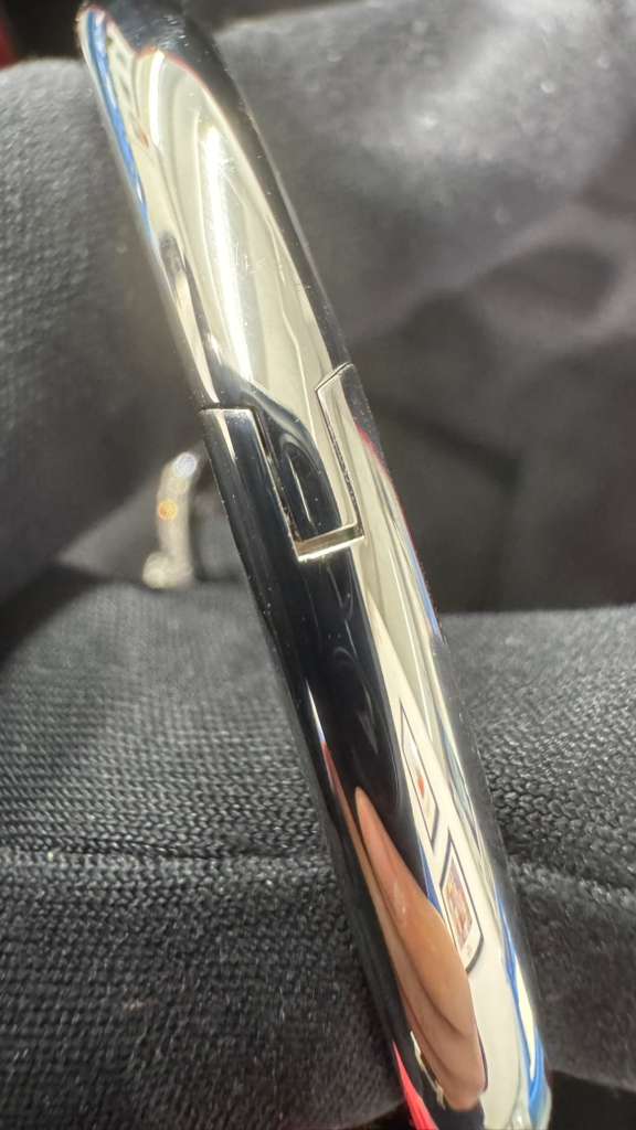 Cartier - Baignoire (Mini model) Size 15 - 18.7 x 24.6 MM - White Gold and Diamond Bracelet and Bezel - Silvered Dial - CRHPI01822