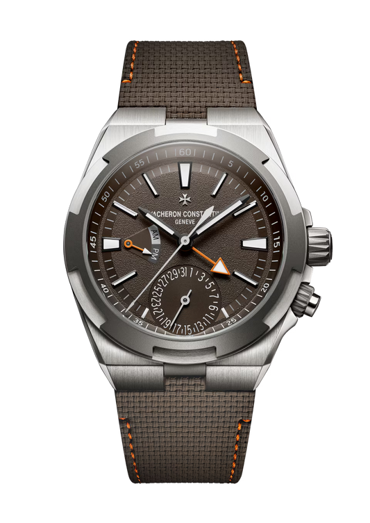 Vacheron Constantin Overseas Dual Time Cardinal Points - South - 41 MM - Titanium - Brown Dial - 7930V/210T-H072
