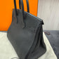 Hermès Birkin 25 - Black Togo Leather Palladium Hardware