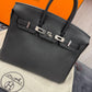 Hermès Birkin 25 - Black Togo Leather Palladium Hardware