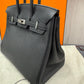 Hermès Birkin 25 - Black Togo Leather Palladium Hardware