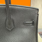 Hermès Birkin 25 - Black Togo Leather Palladium Hardware