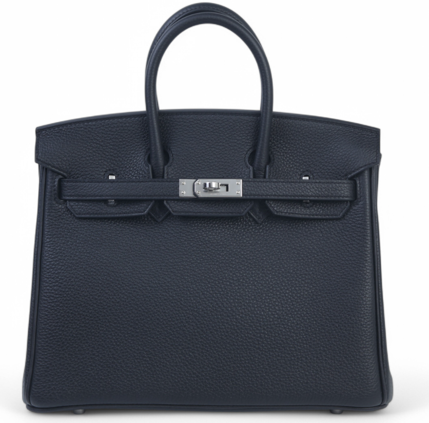 Hermès Birkin 25 - Black Togo Leather Palladium Hardware