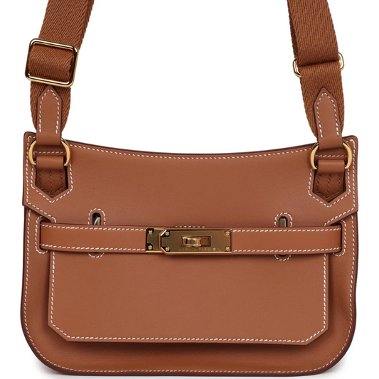 Hermès Jypsiere Mini Gold Swift Gold Hardware