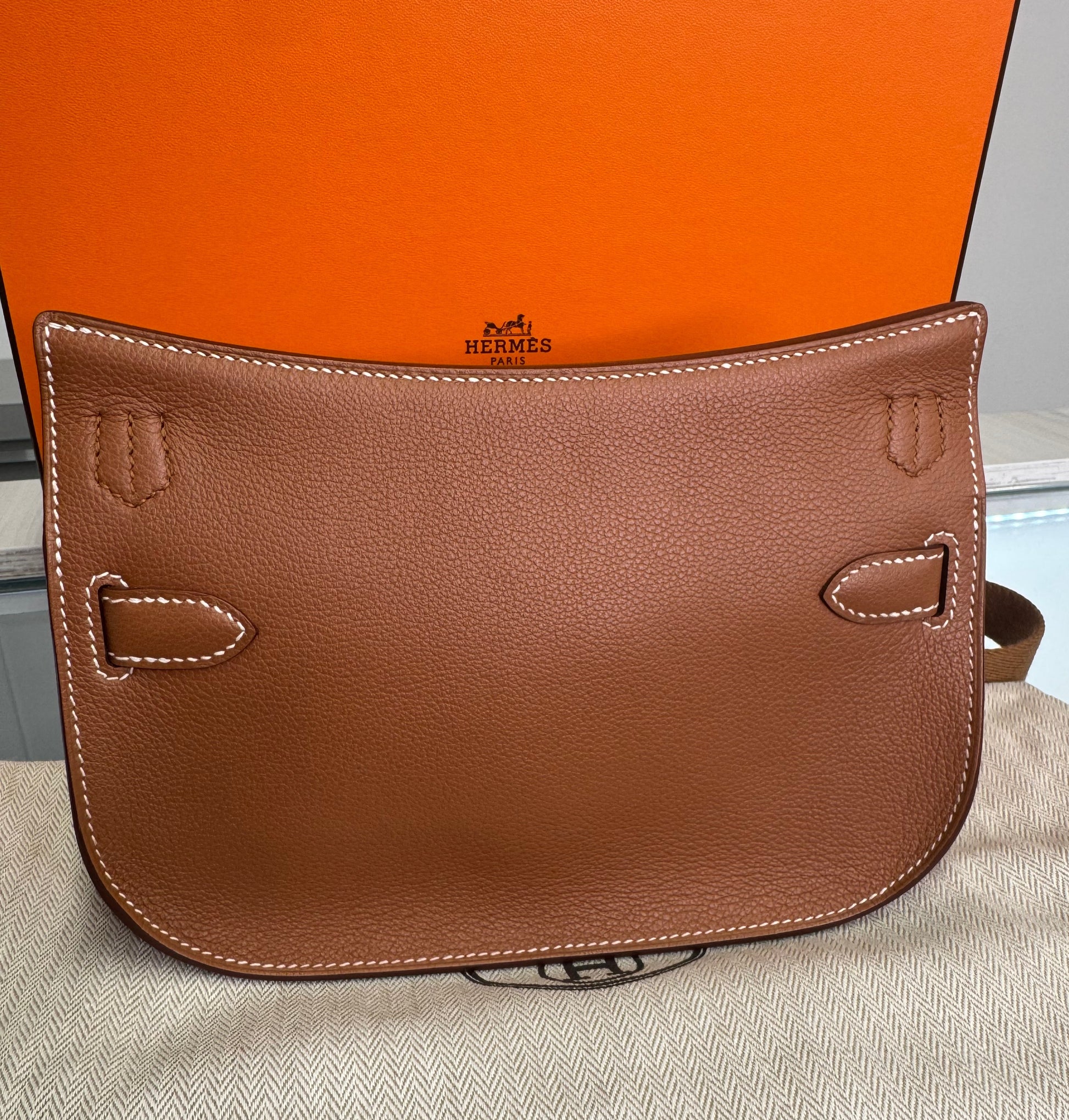 Hermès Jypsiere Mini Gold Swift Gold Hardware