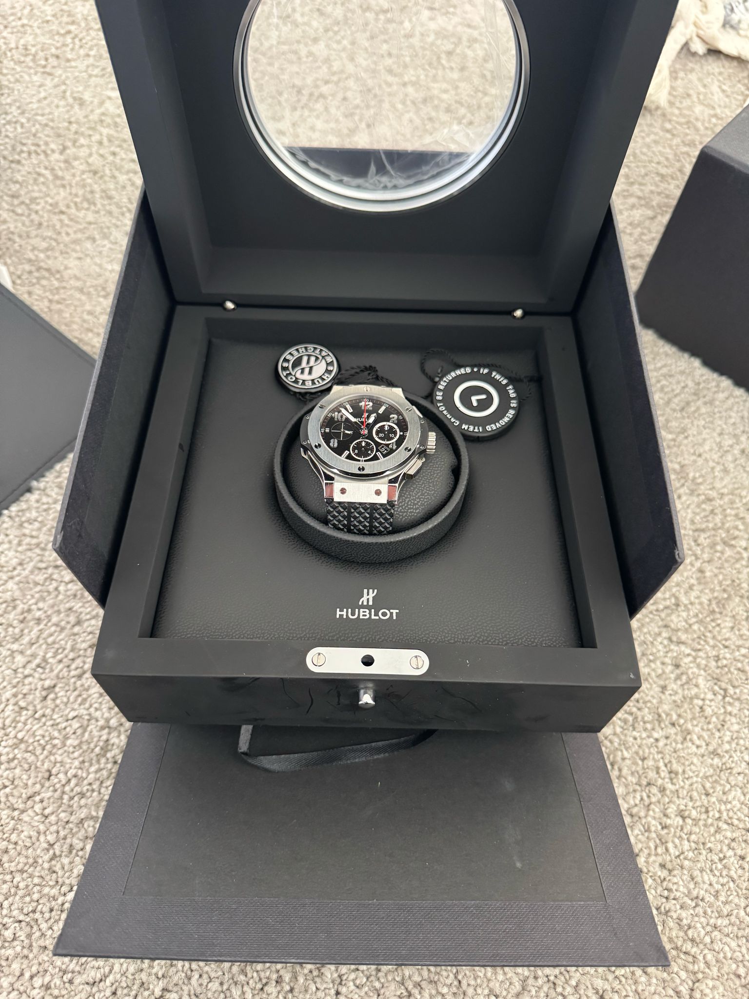 Hublot - Big Bang - 44 MM - Stainless Steel - Black Dial - 301.SX.130.RX