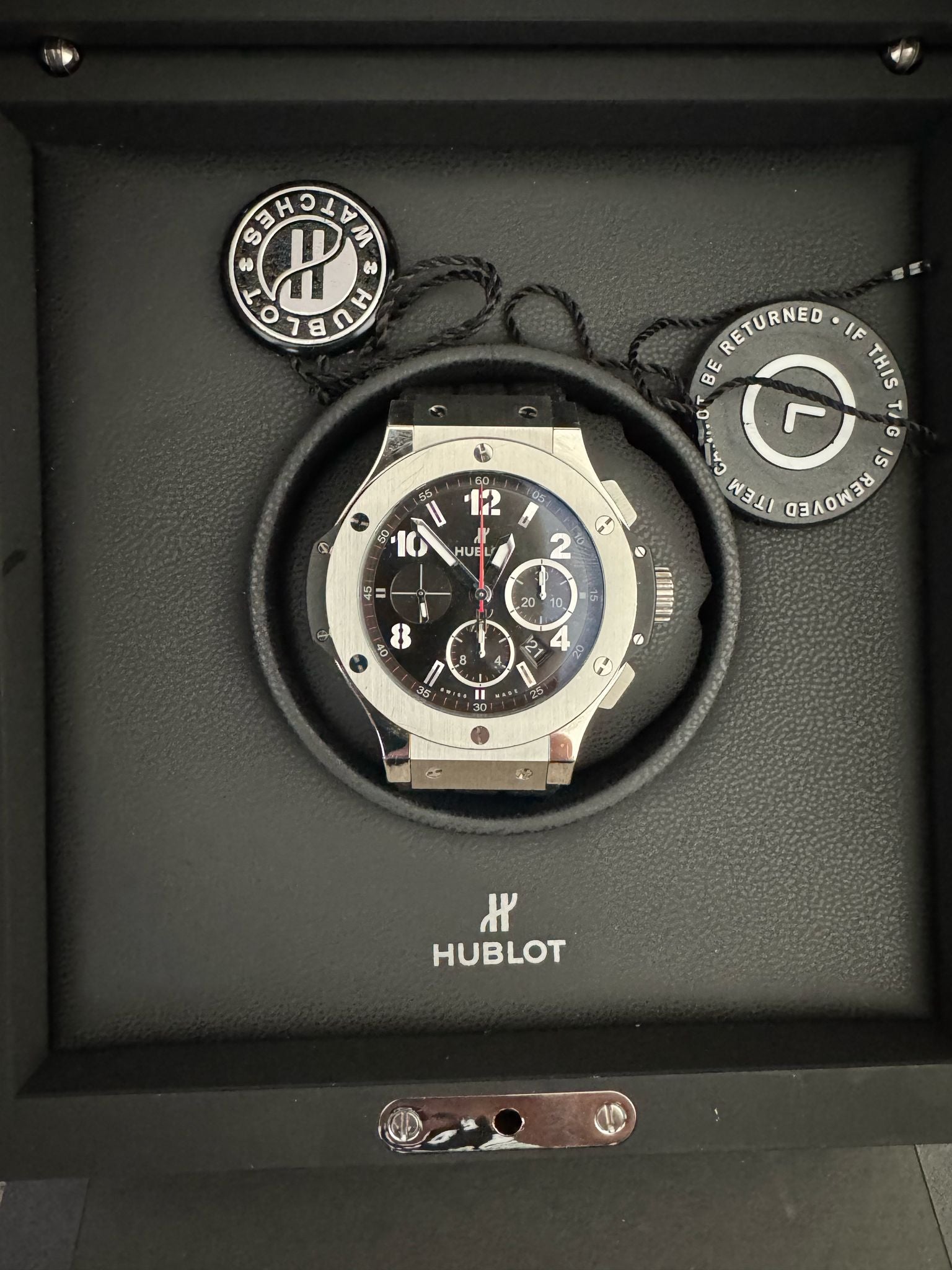 Hublot - Big Bang - 44 MM - Stainless Steel - Black Dial - 301.SX.130.RX