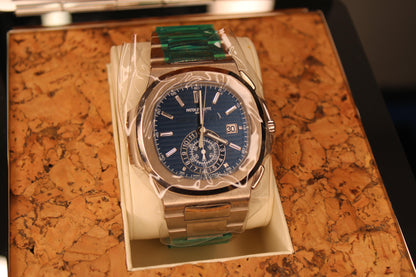 Patek Philippe Nautilus Chronograph - 40th Anniversary Limited Edition - 44 MM - White Gold - 5976/1G-001