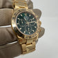 Rolex John Mayer Yellow Gold Daytona Watch - 40 MM - Oyster Bracelet - Green Dial - 116508 gri