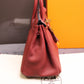 Hermès Birkin 25 - Rouge H Togo leather with Gold hardware