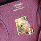 Hermès Birkin 25 - Rouge H Togo leather with Gold hardware