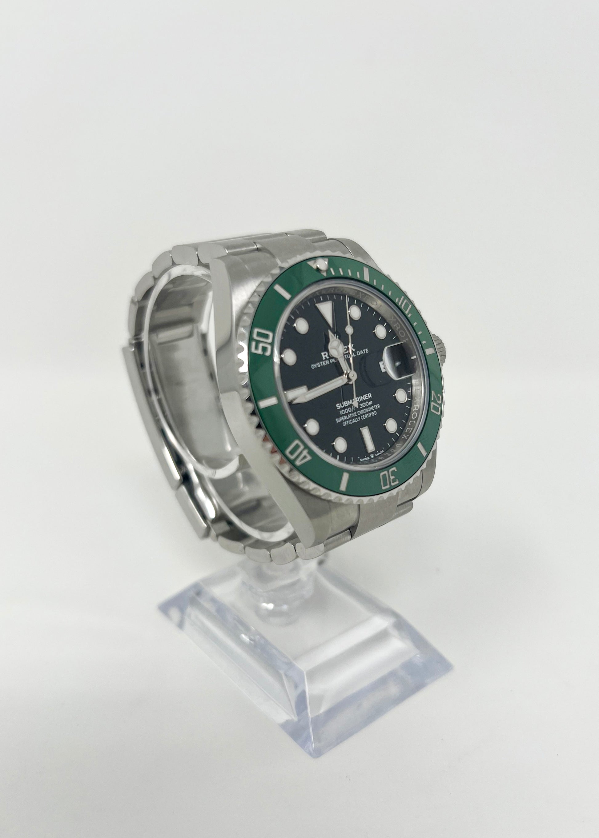 Rolex Starbucks Oystersteel Submariner 41MM - Oyster Bracelet - Black Dial - Green Dial - 126610LV