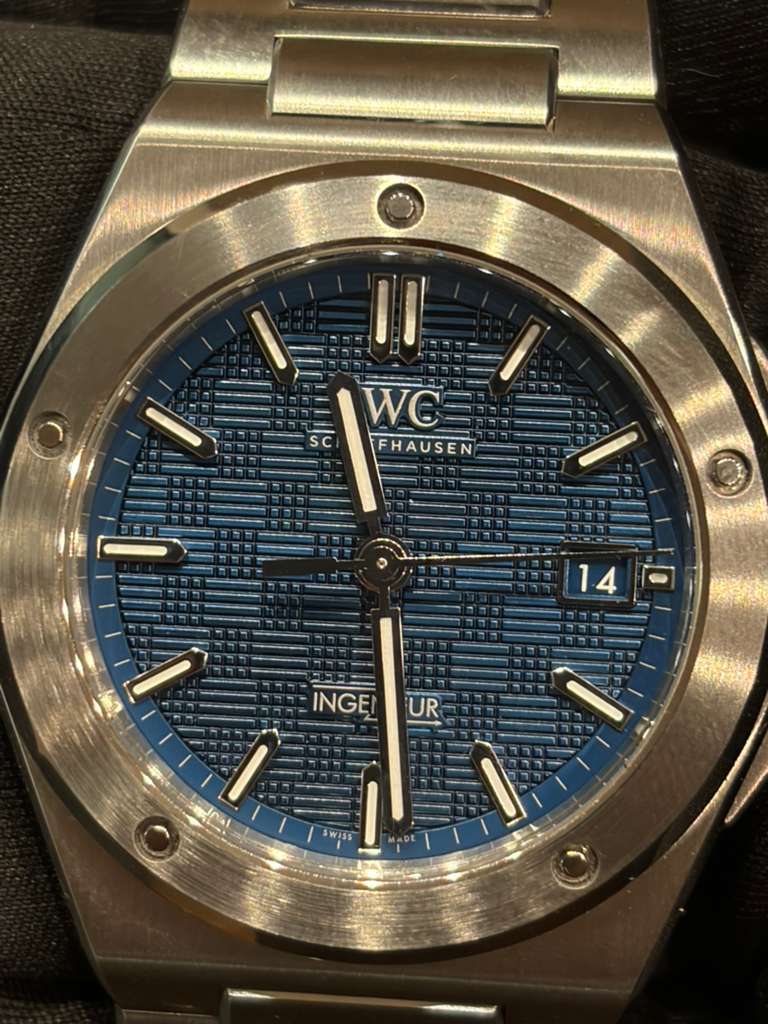 IWC Ingenieur Automatic 40 - Stainless Steel - 40 MM - Blue Dial - IW328907