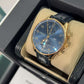 IWC Portugieser Chronograph - Rose Gold - 41 MM - Blue Dial - IW371614