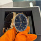 IWC Portugieser Chronograph - Rose Gold - 41 MM - Blue Dial - IW371614