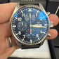 IWC Pilot's - Chronograph - Steel - 43 MM - Blue Dial - IW378003
