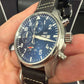 IWC Pilot's - Chronograph - Steel - 43 MM - Blue Dial - IW378003