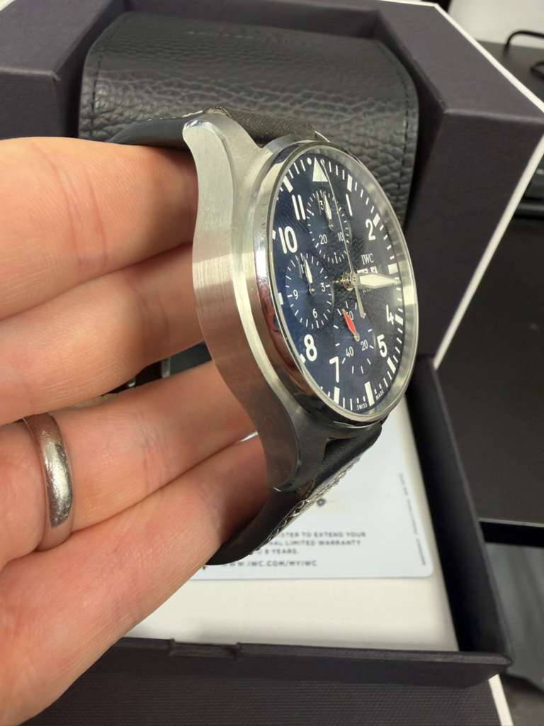 IWC Pilot's - Chronograph - Steel - 43 MM - Blue Dial - IW378003