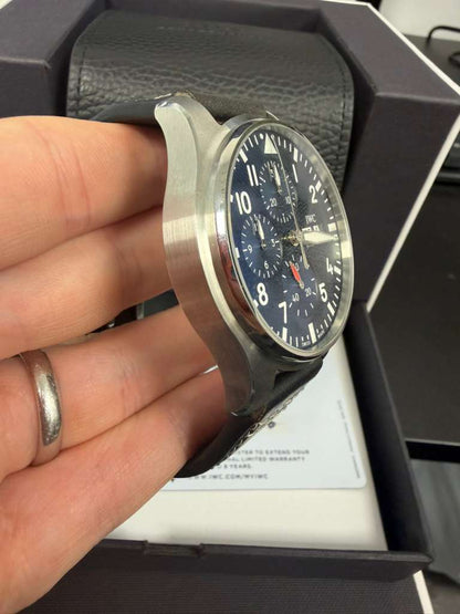 IWC Pilot's - Chronograph - Steel - 43 MM - Blue Dial - IW378003