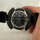 JLC - Master Ultra Thin Moon - 39 MM - Stainless Steel - Black Dial - Black Alligator Leather Strap - JLC Q1368471