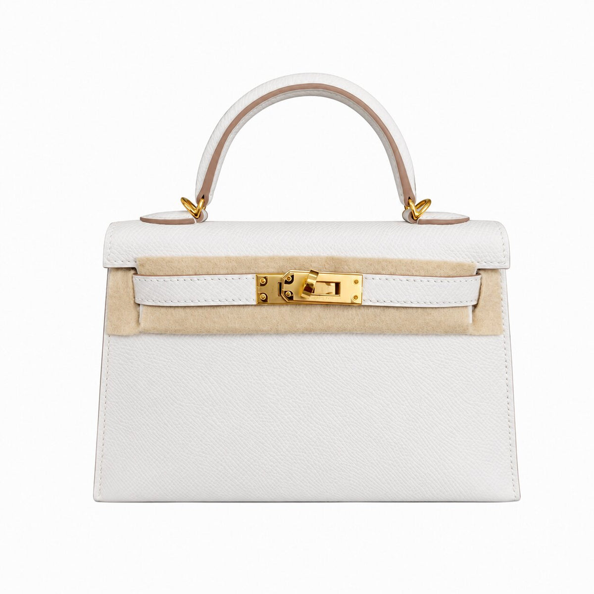 Hermès Mini Kelly 20 - Gris Pale - Epsom Leather - Gold Hardware - K20GPEGHW