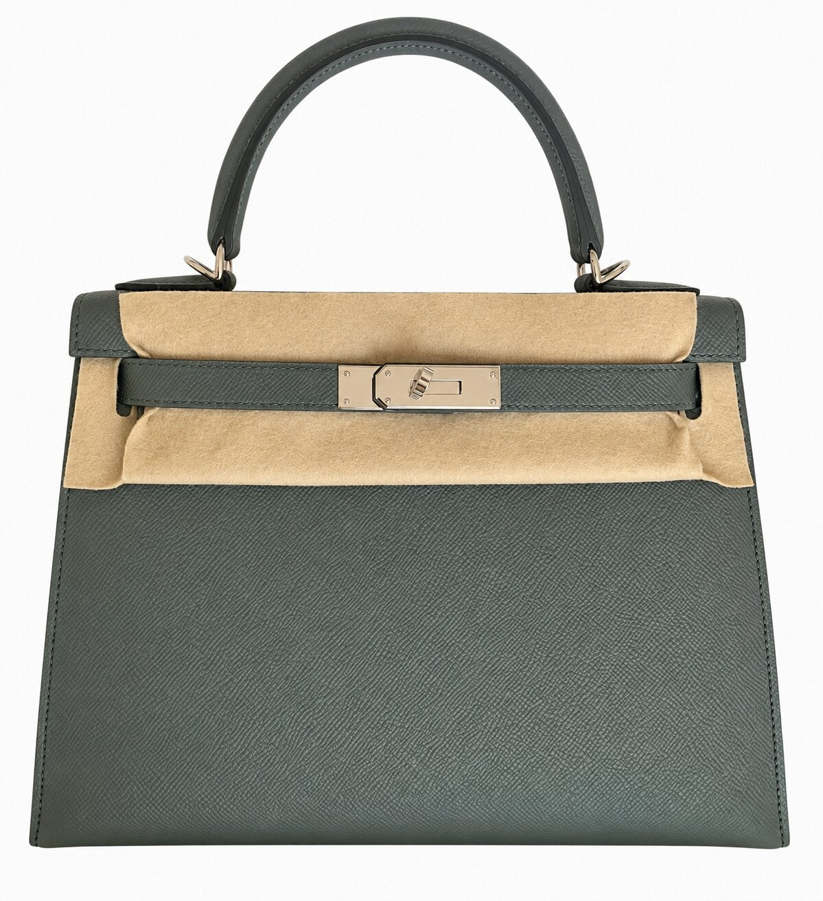 Hermès Kelly 28 - Vert Amande - Epsom - Palladium Hardware - K28VAEPHW