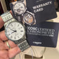 Longines Record - Stainless Steel - 40 MM - White Matt Dial - L2.821.4.11.6